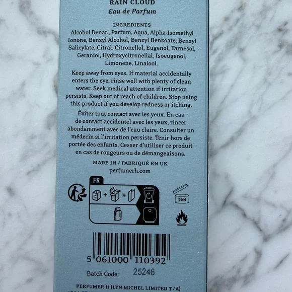 Perf H Rain Cloud -Full bottle - Picture 6 of 6